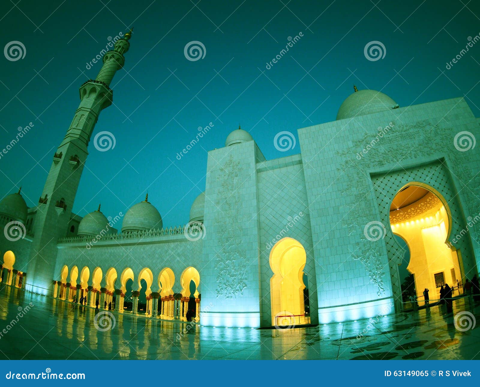Brilliant Lighting in Mosque Editorial Image Image of tourism, time 63149065