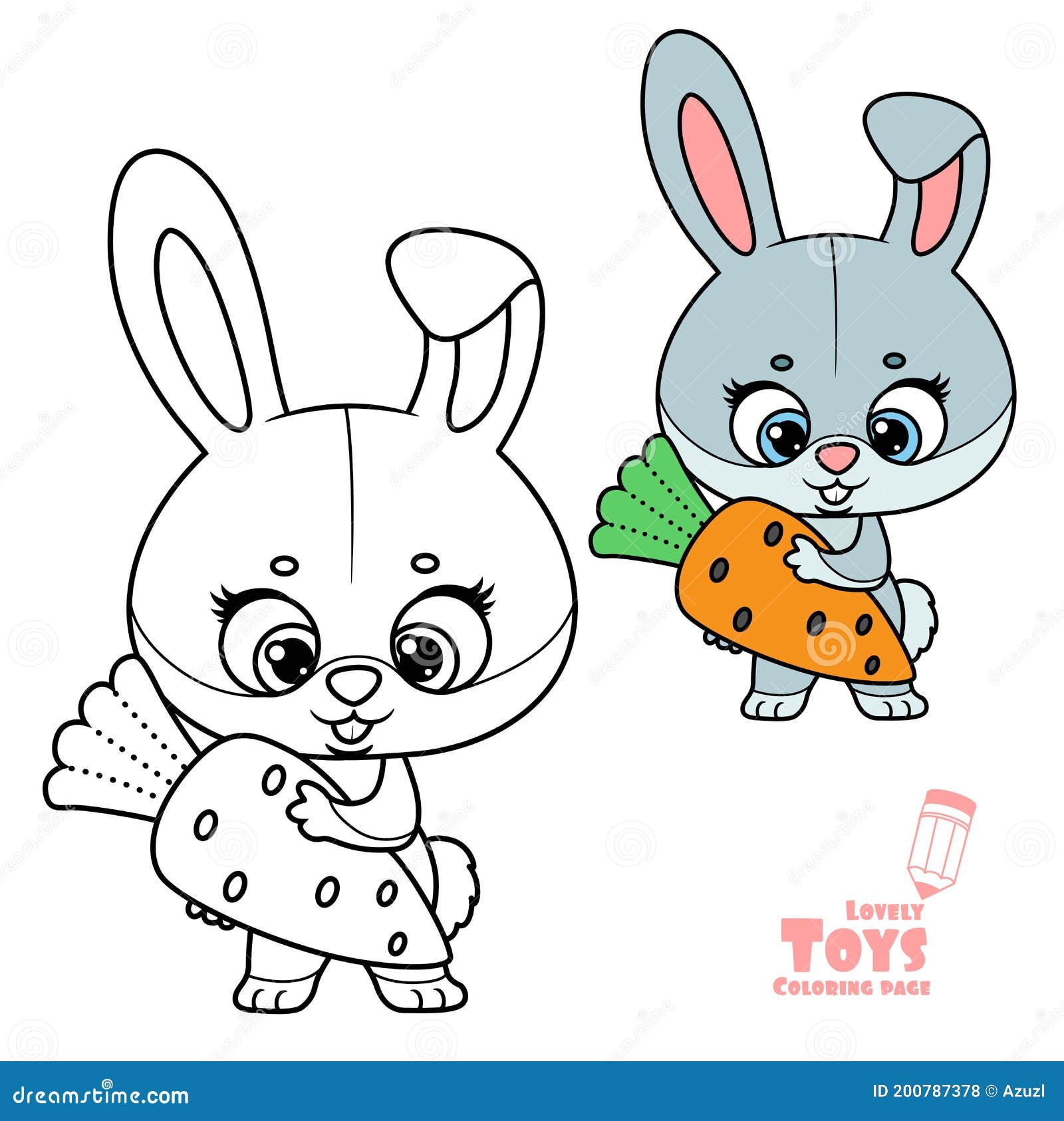 Livro de colorir desenhos animados para grupos de brinquedos