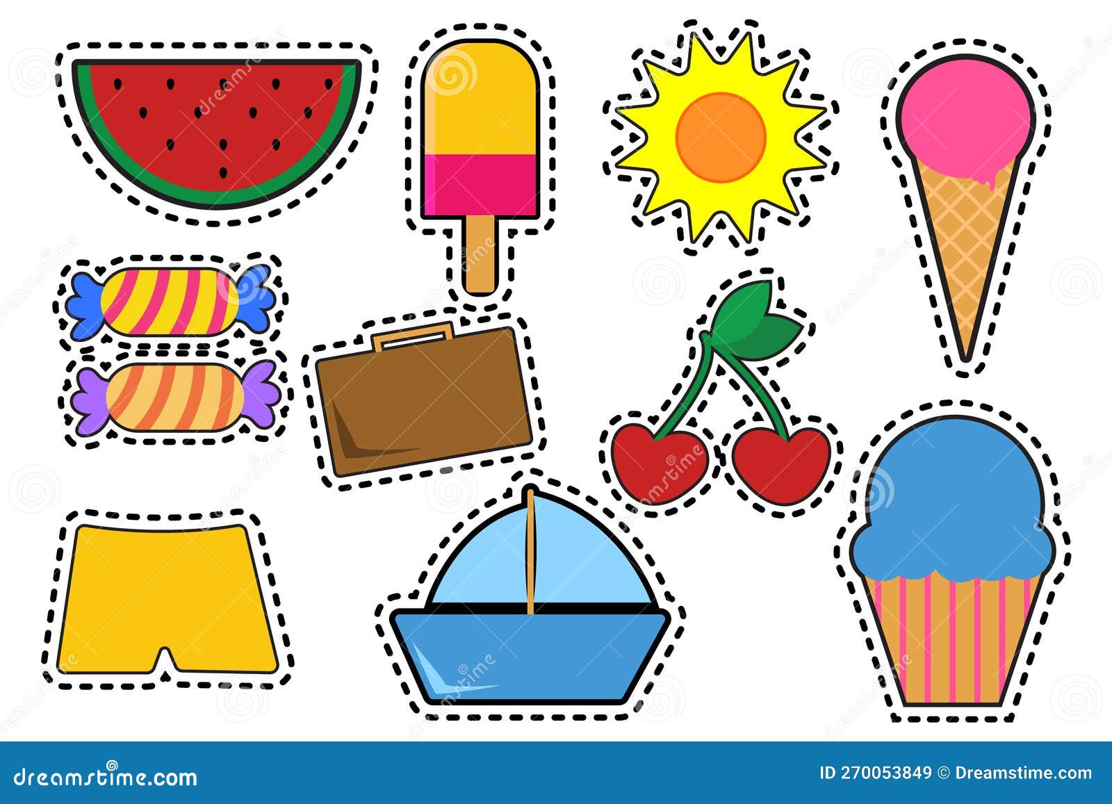 brighten up your summer s with flat  summer icons
