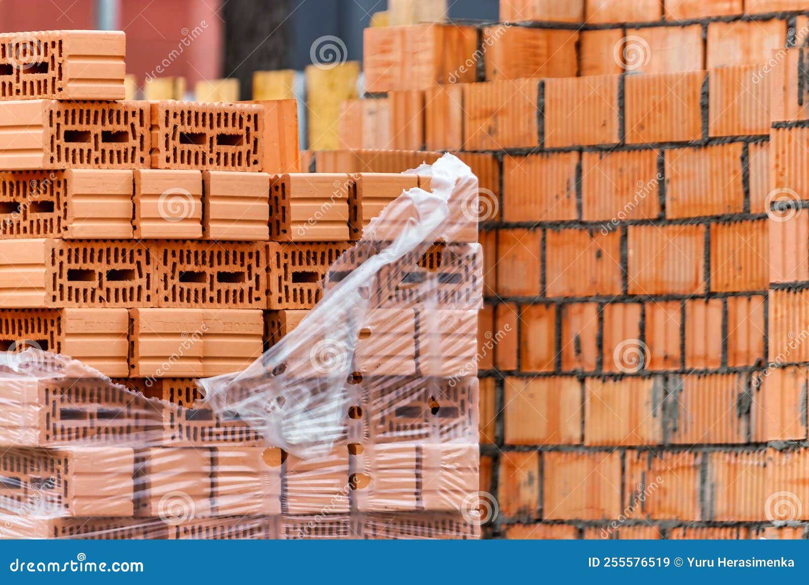 Construction De Murs En Briques Céramiques Keramoblock Brique