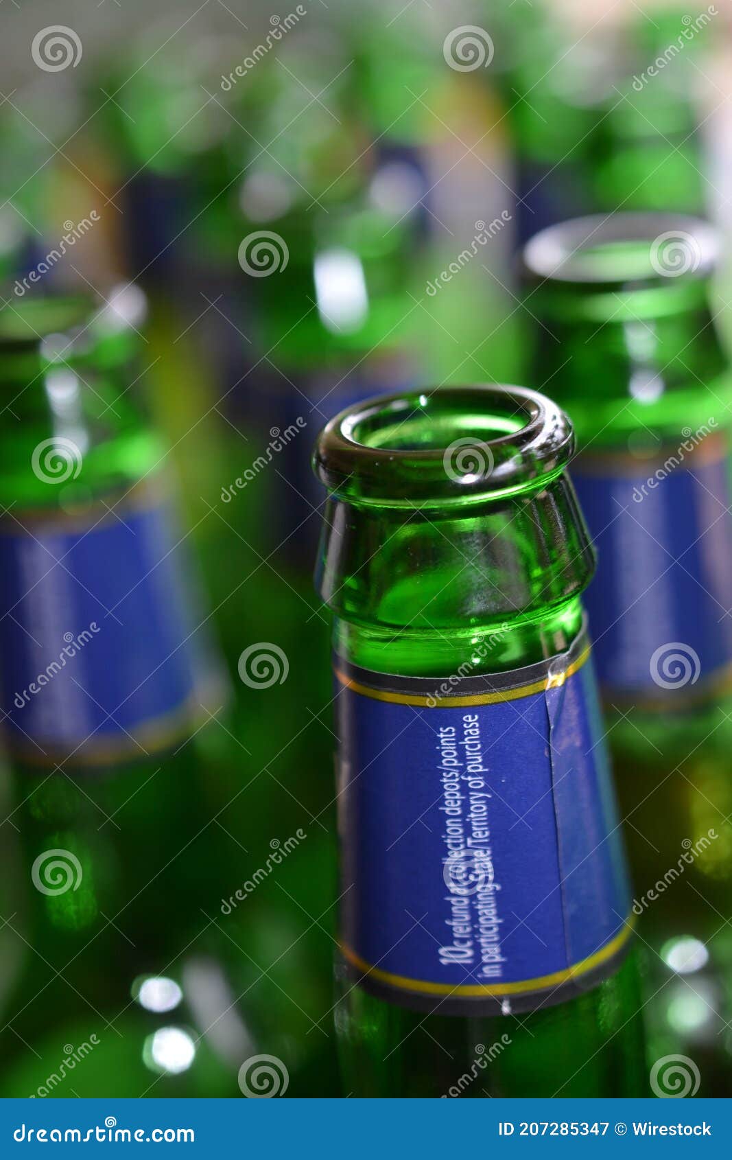 Empty Beer Containers Editorial Image 100876348