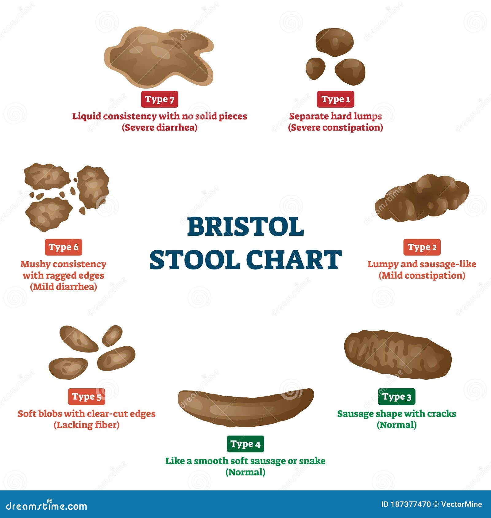 bristol stool chart tool for faeces type classification  
