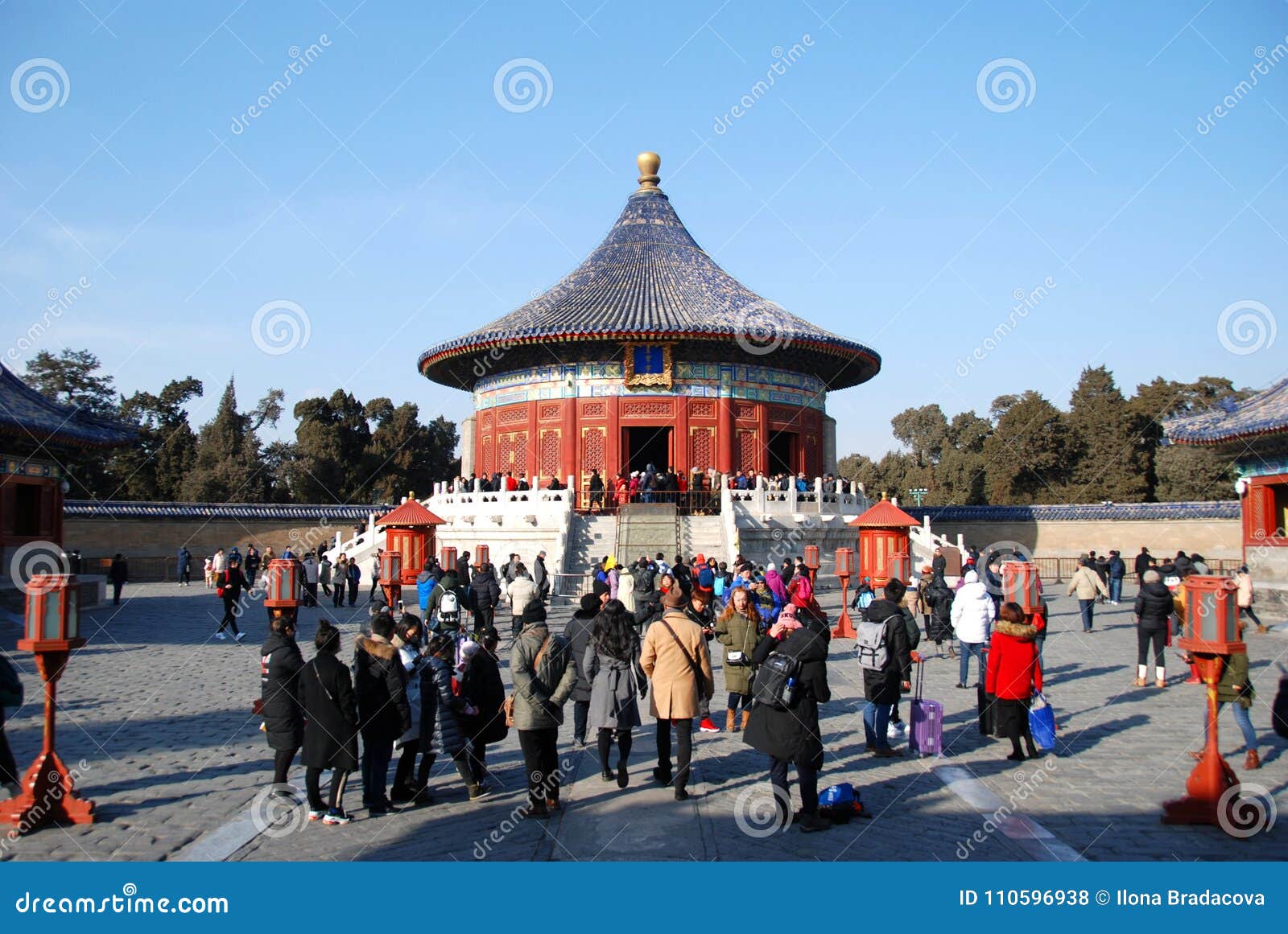 Britische Wölbung des Himmels. Kaiserwölbung des Himmels in Himmelstempel-Park, Peking, China