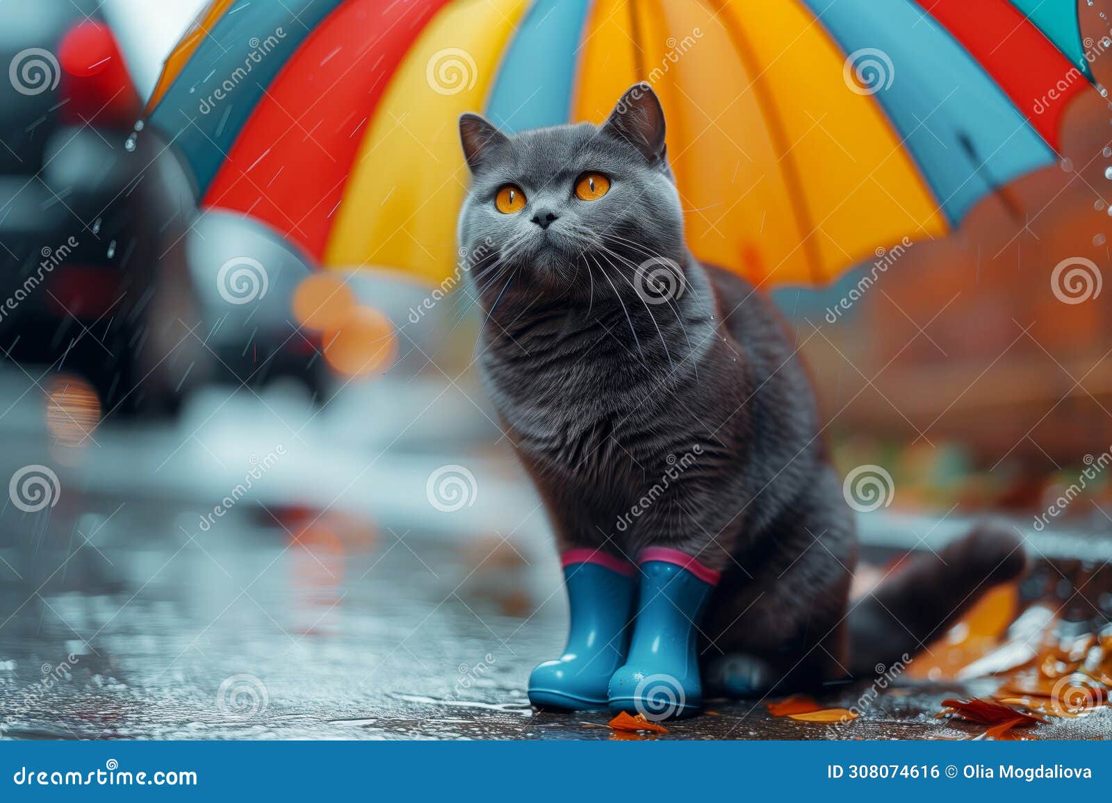 Korat Cat Umbrella Korat Cat Umbrella