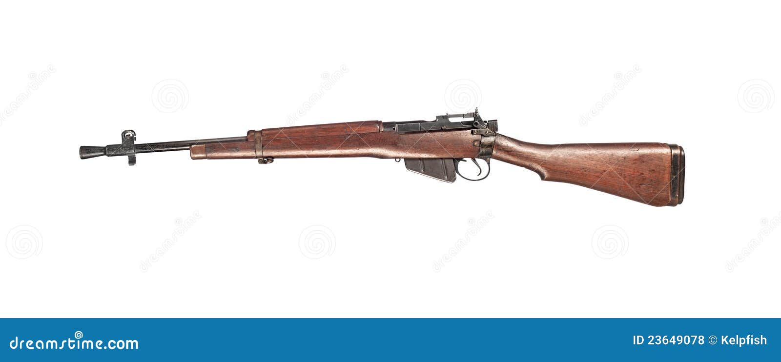 British Enfield Rifle stock photo. Image of military - 23649078