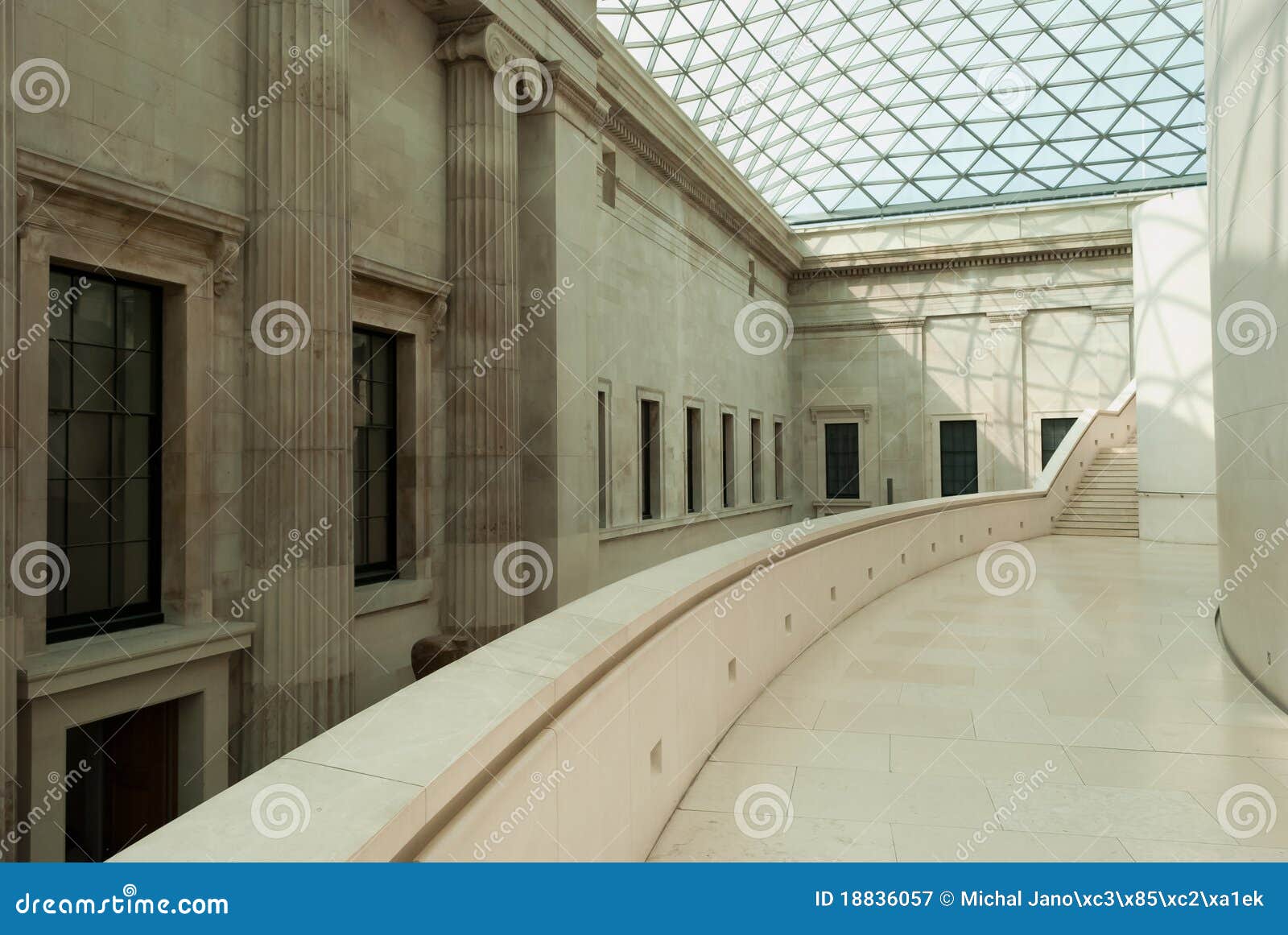 British museum hallway editorial photography. Image of english 18836057