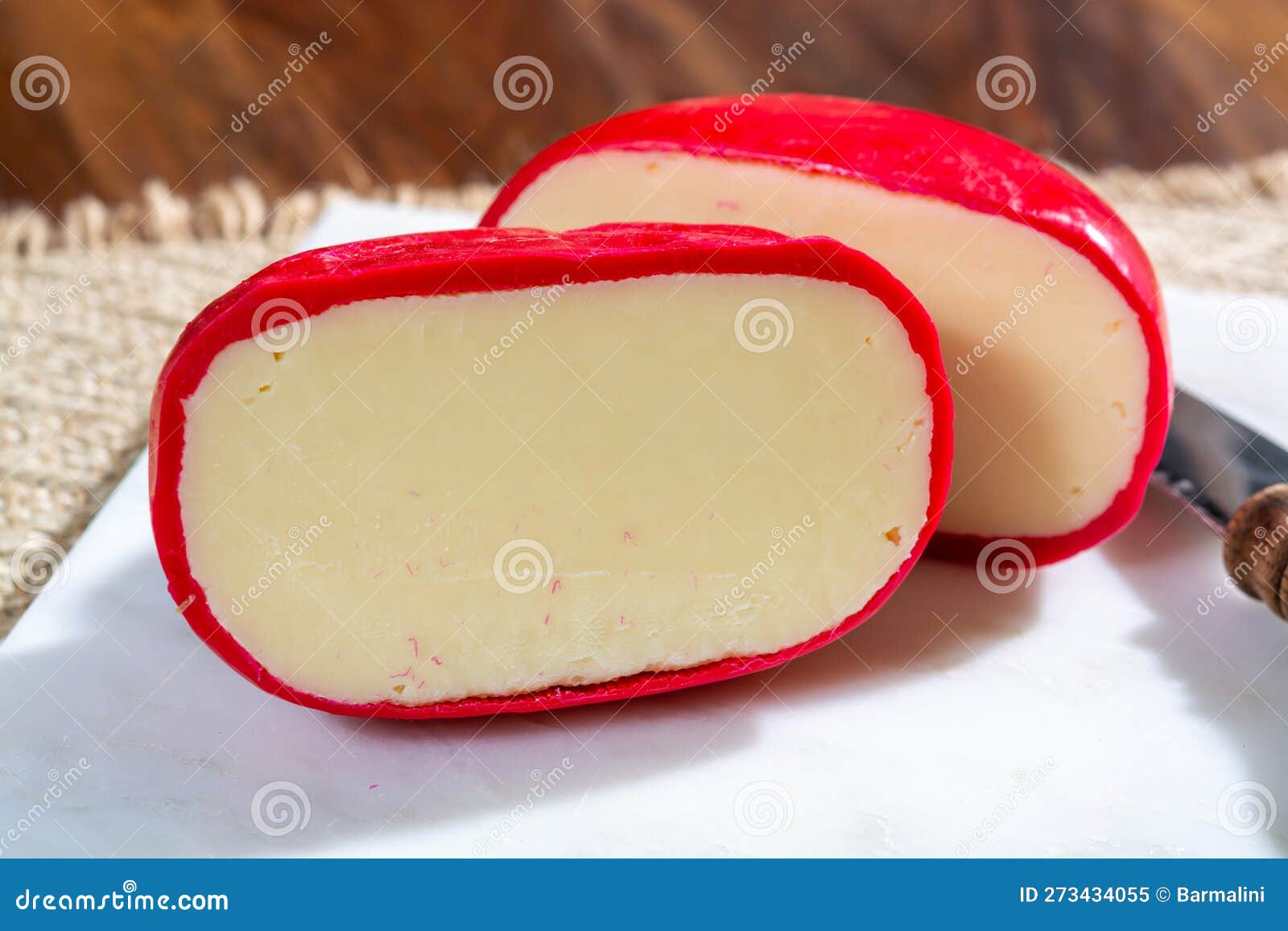 British Red Waxed Original Cheddar Cheese Close Up Stock Image Image of snack, closeup 273434055
