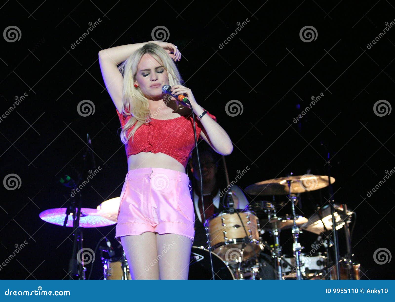 British Singer 1 editorial image. Image of blond -