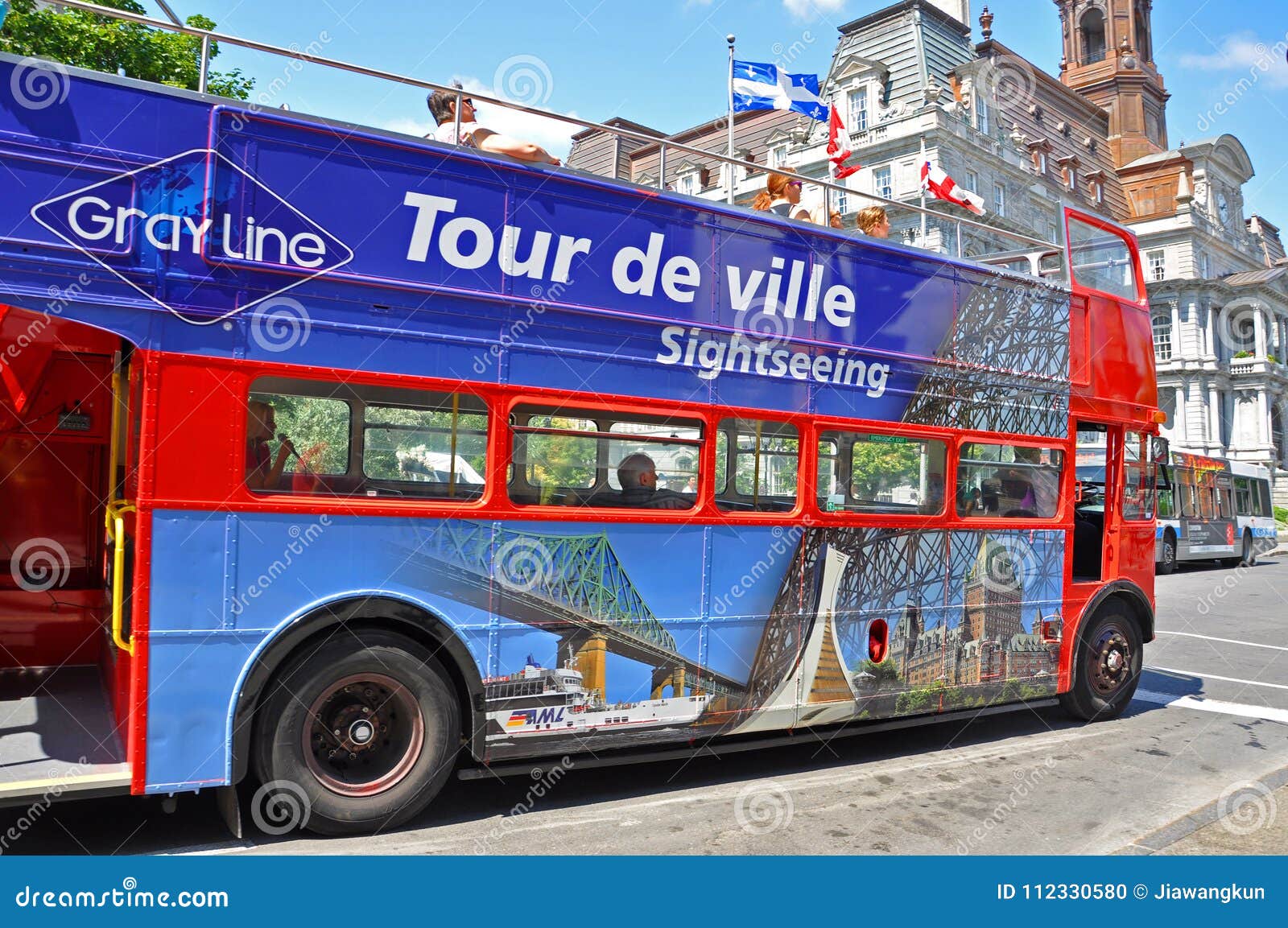 tour bus in canada