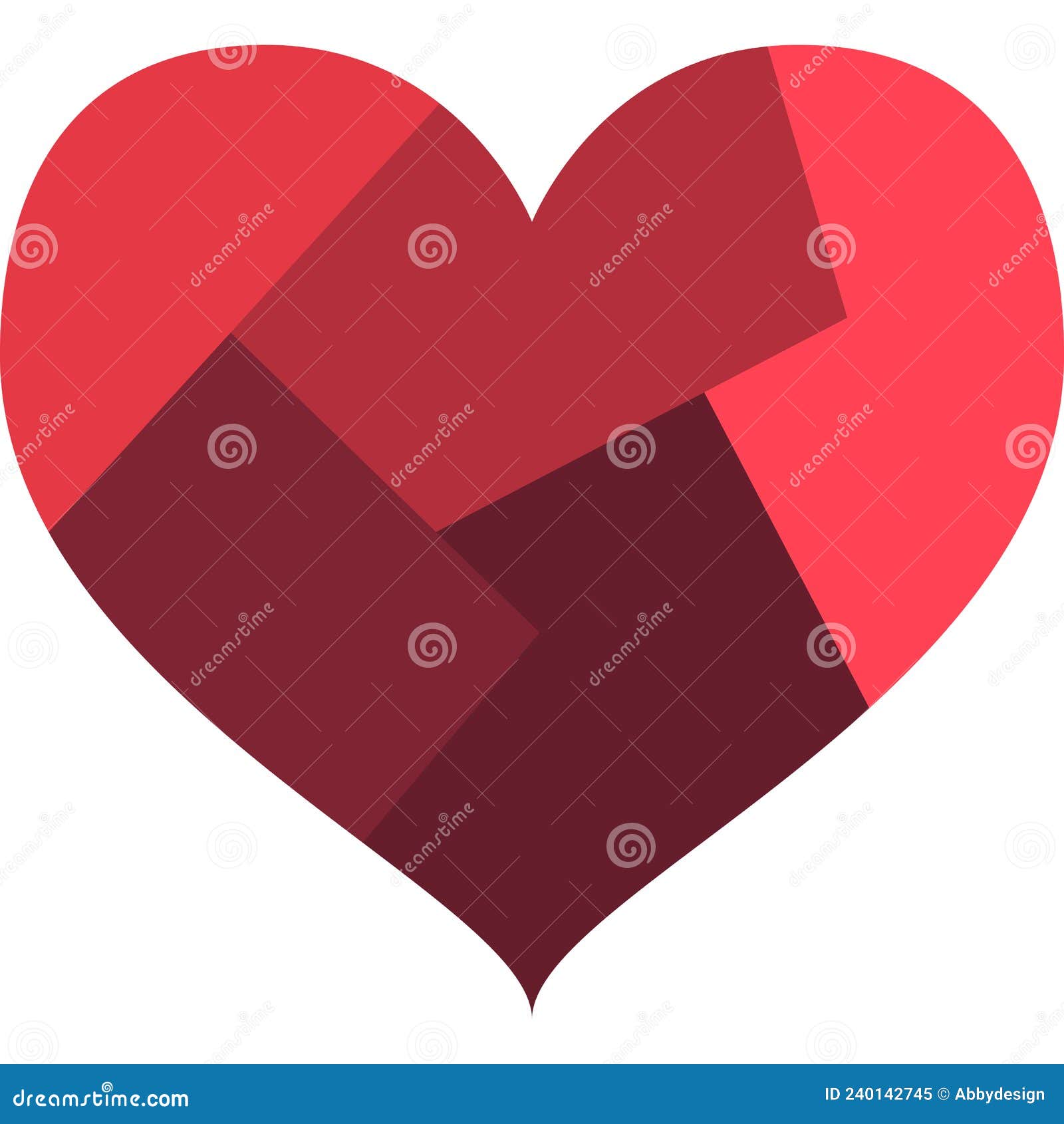 Brittle Heart Filled Icon Vector Stock Vector Illustration of sign