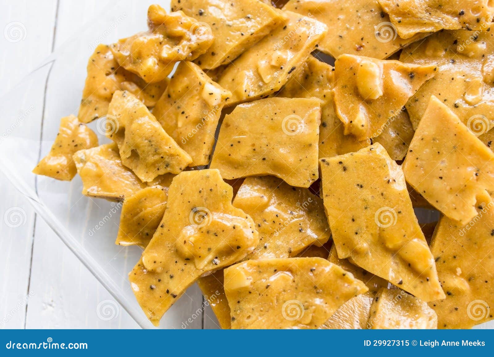 Kona Coffee Macadamia Nut Brittle Stock Image Image of food, heap