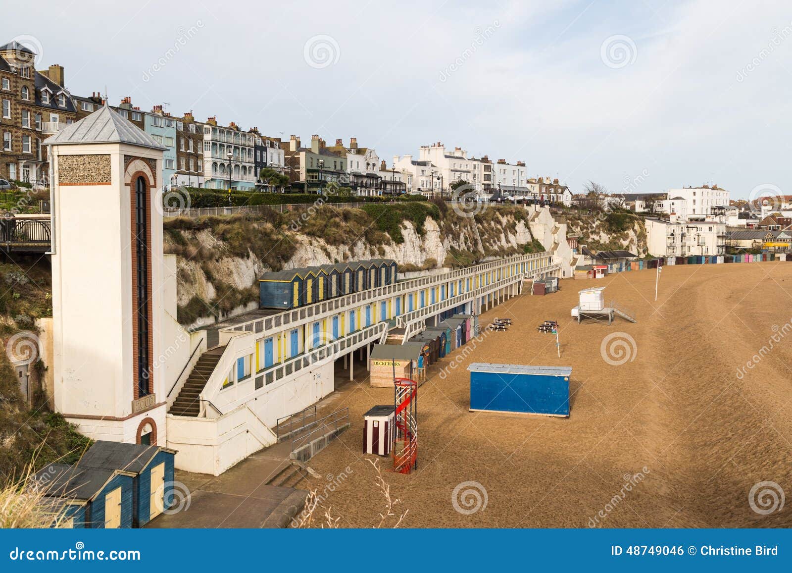 Broadstairs, Kent, het UK stock foto. Image of renderen 48749046