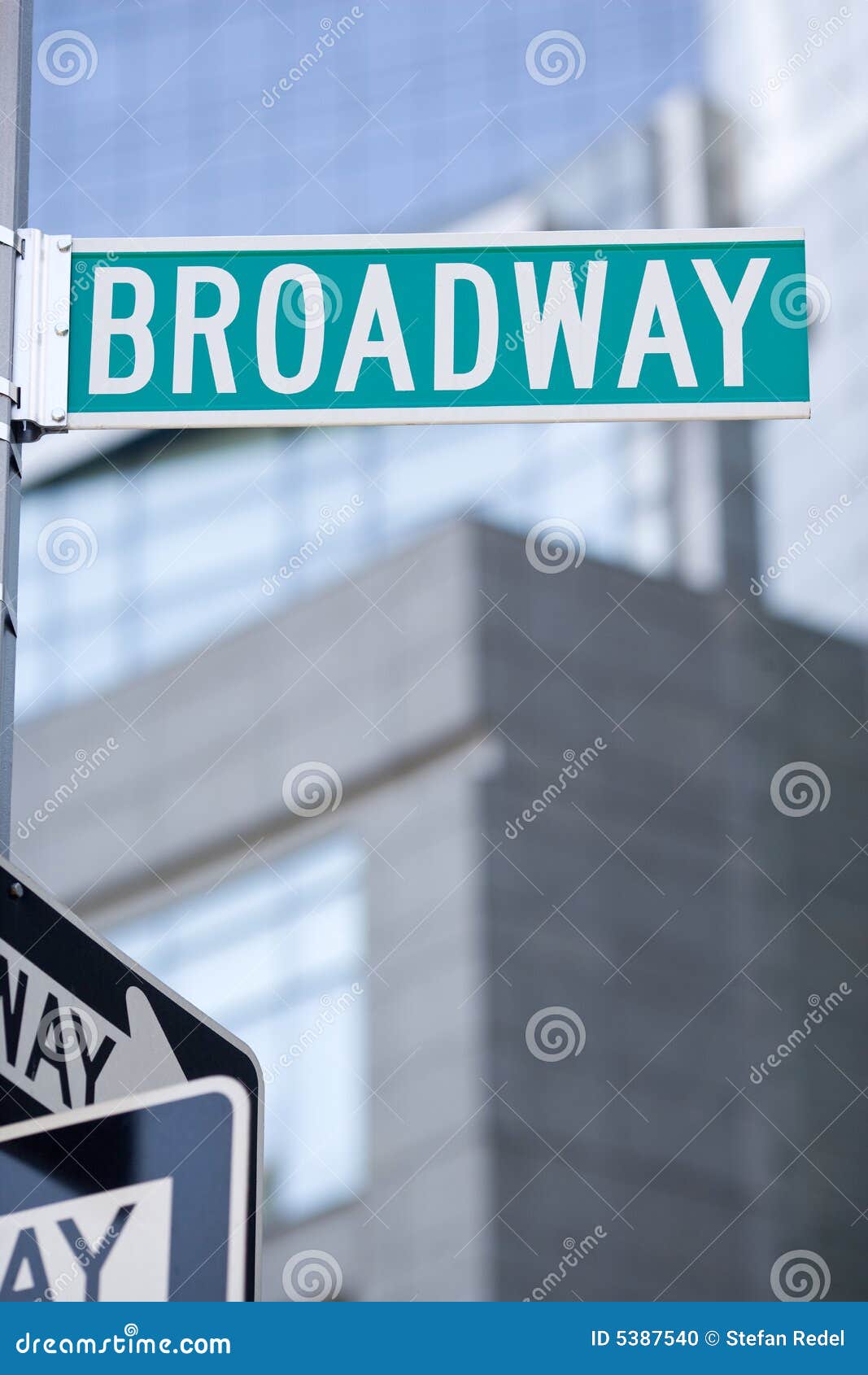 Zeichen Broadway in New York