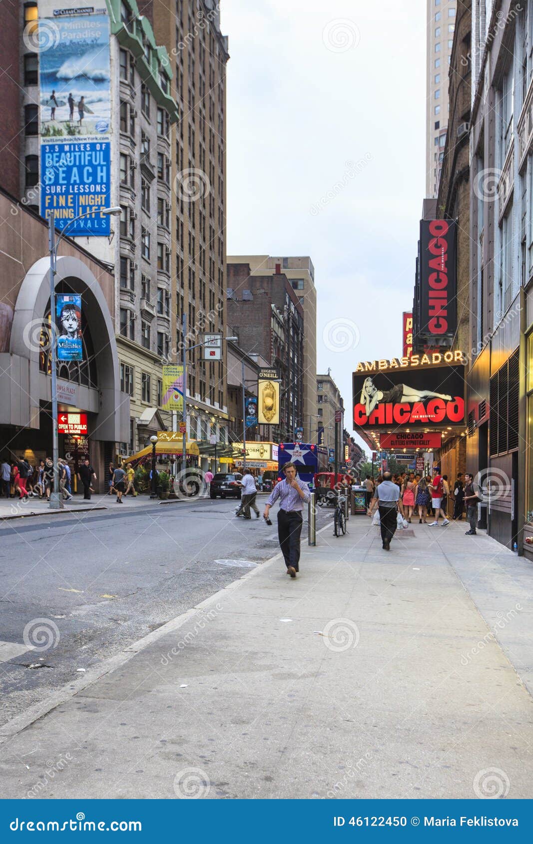 Broadway E W4 9 Rua, New York City, EUA Imagem Editorial - Imagem