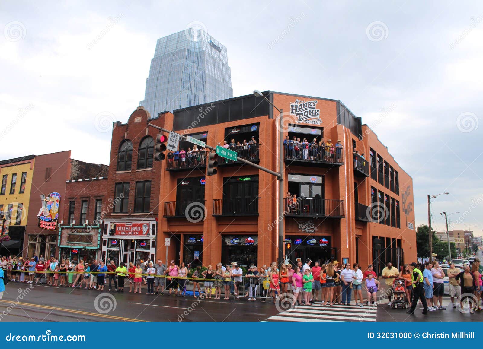 Broadway In Nashville, Tennessee Editorial Image - Image: 32031000