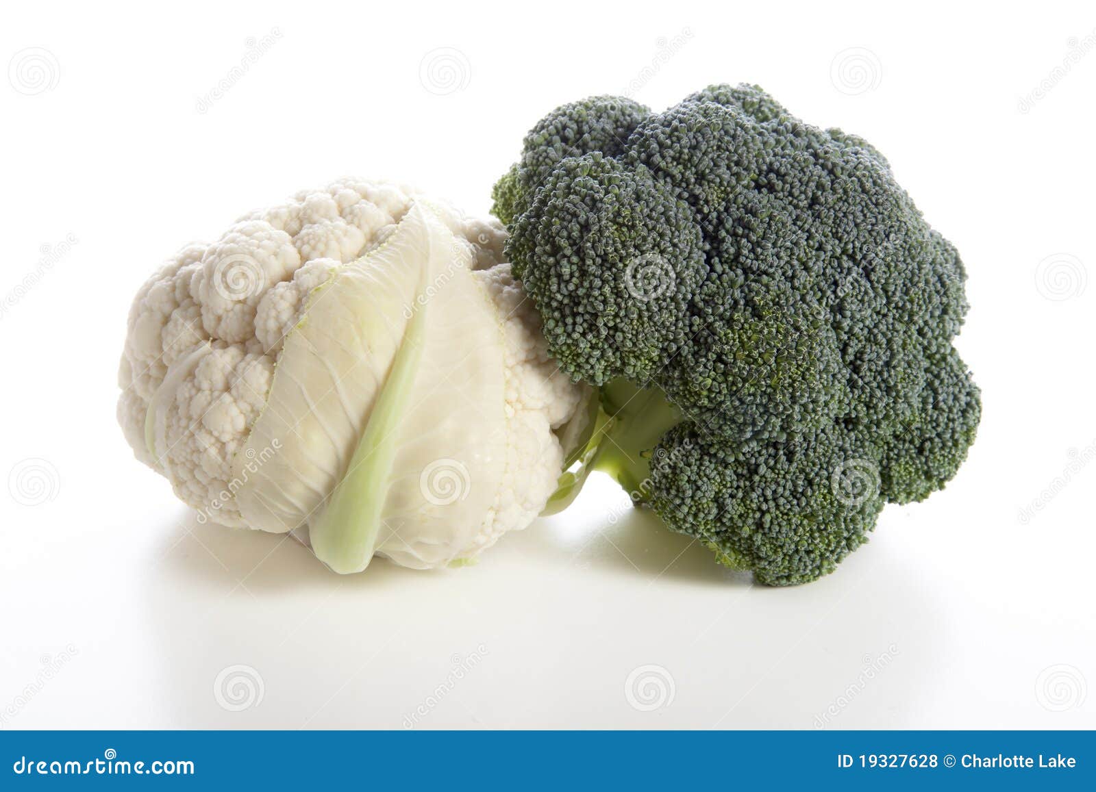 Broccoli en Bloemkool stock foto. Image