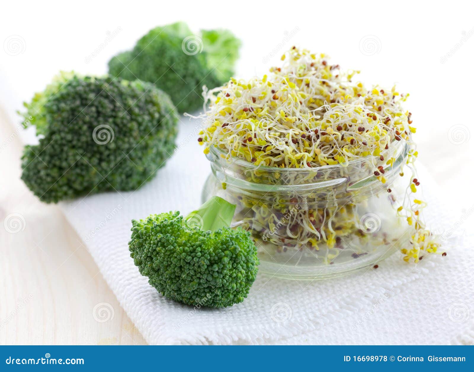 Broccoli sprouts stock photo. Image of fresh, cooking 16698978