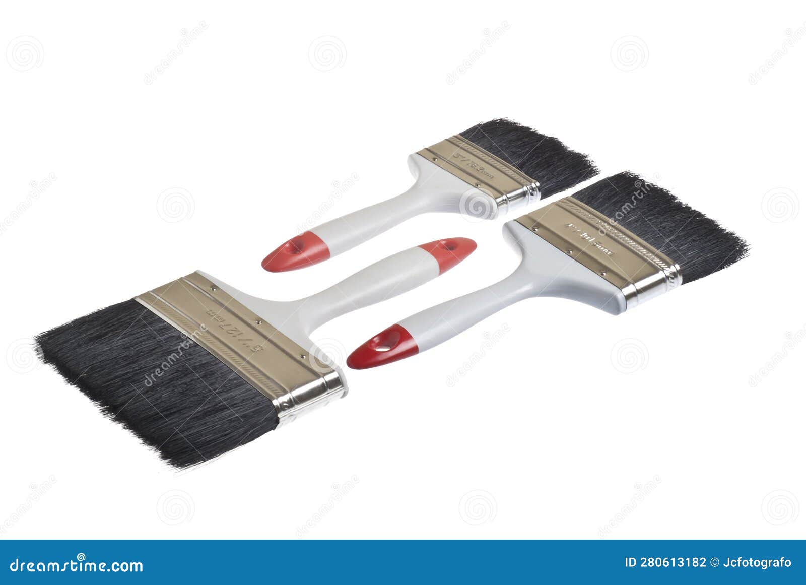 Brochas stock photo. Image of home, industry, paint 280613182