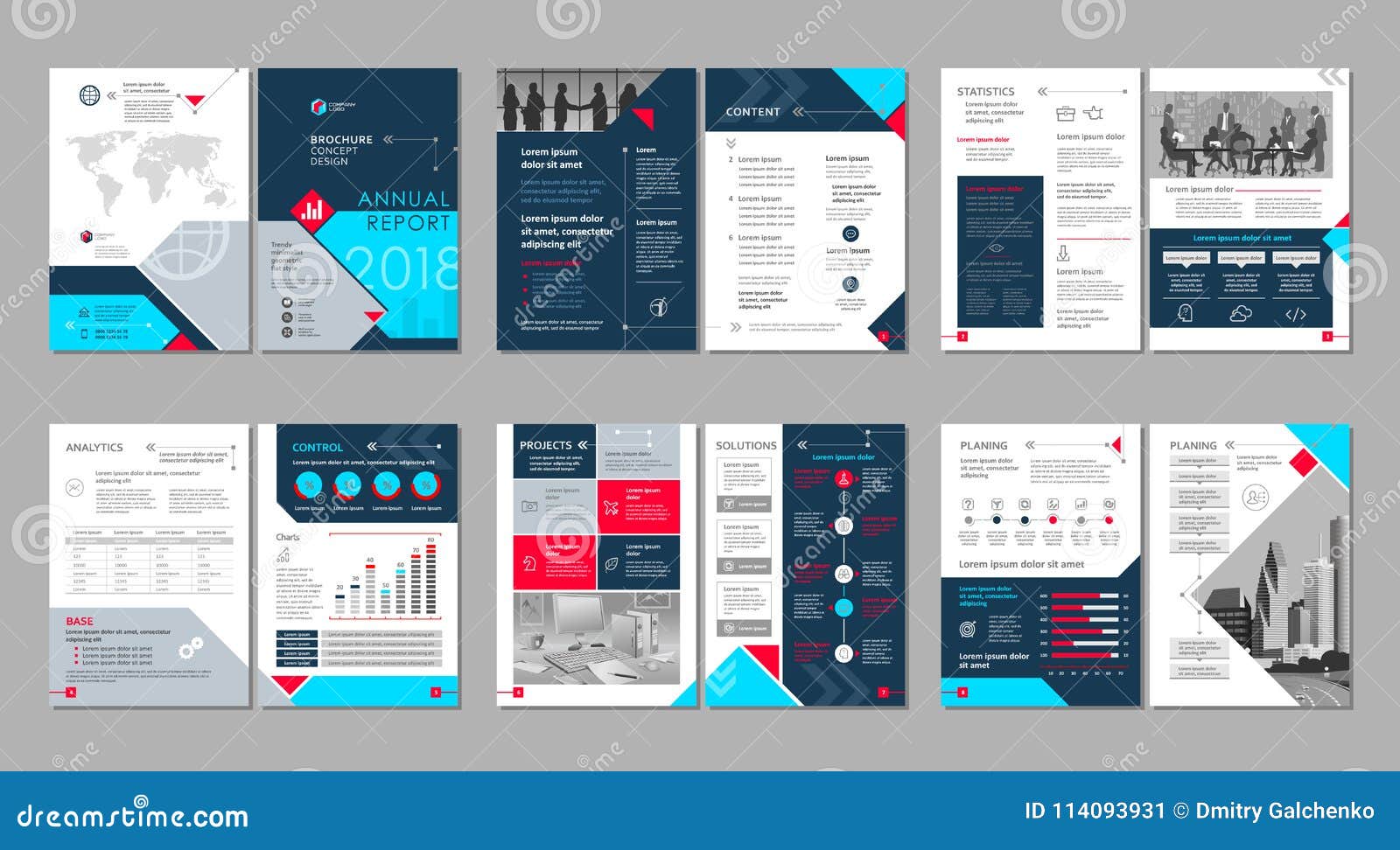 Brochure Creative Design. Multipurpose Template with Cover, Back and Inside  Pages. Vertical A4 Format. Stock Vector - Illustration of catalog, chart:  114093931