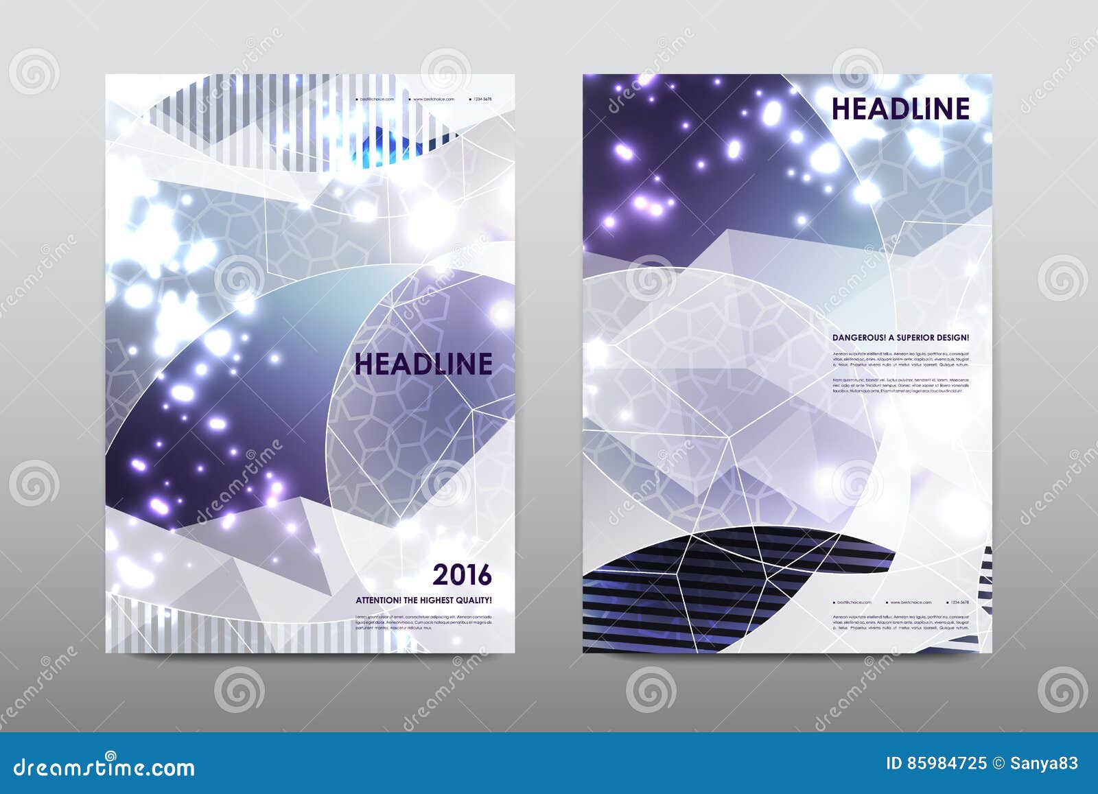 Brochure Layout Template Flyer Design Vector, Magazine Booklet Cover ...