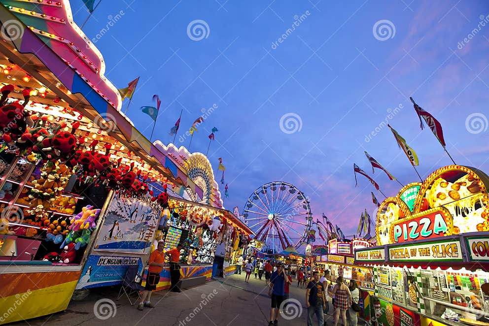 Brockton Fair editorial stock photo. Image of ferris 25742358
