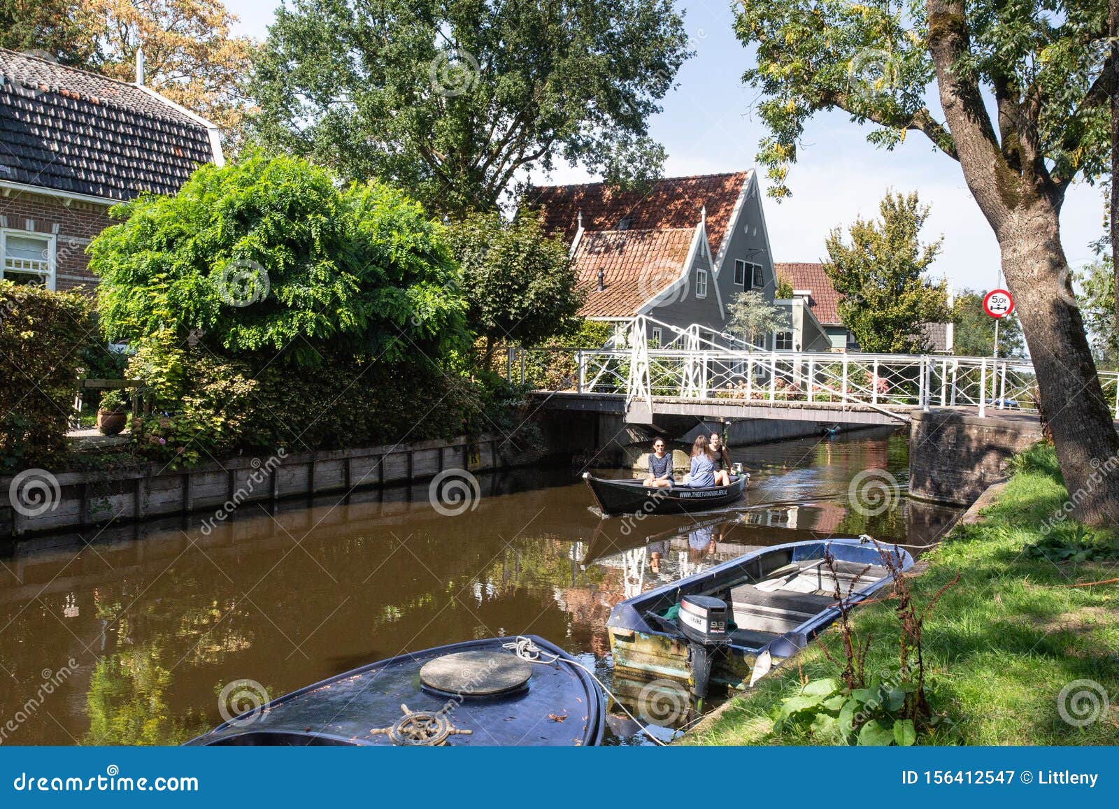 Broek in Waterland Holland Scene Editorial Photography - Image of real,  dutch: 156412547