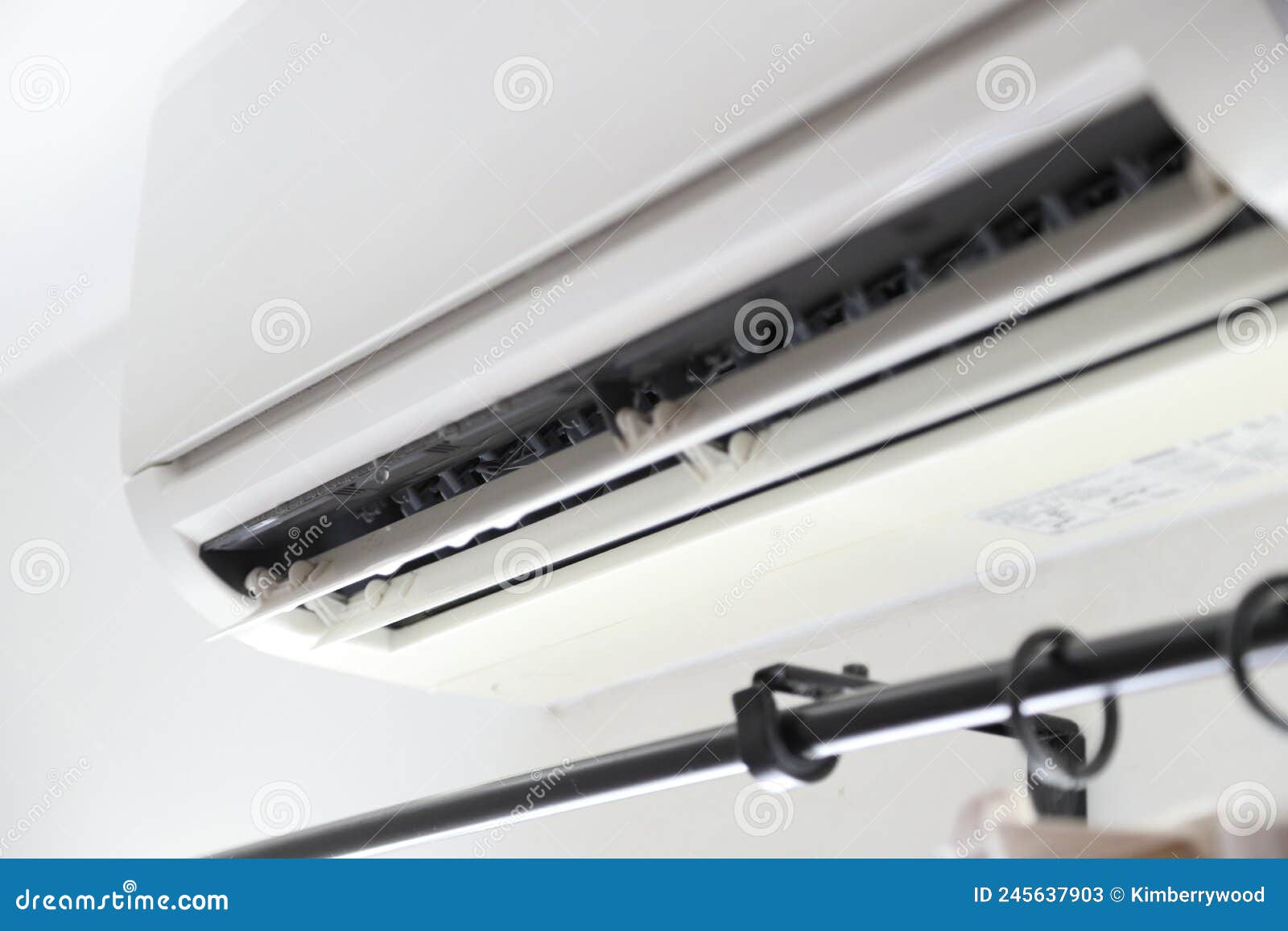 Broken Air Conditioner stock image. Image of mechanism 245637903