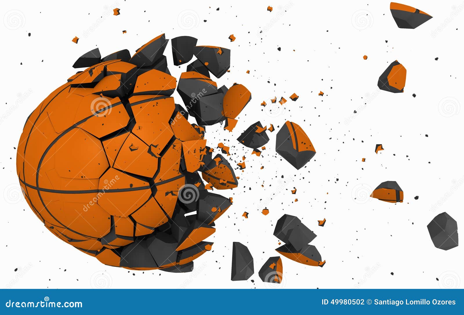 broken-ball-d-pieces-basketball-concept-