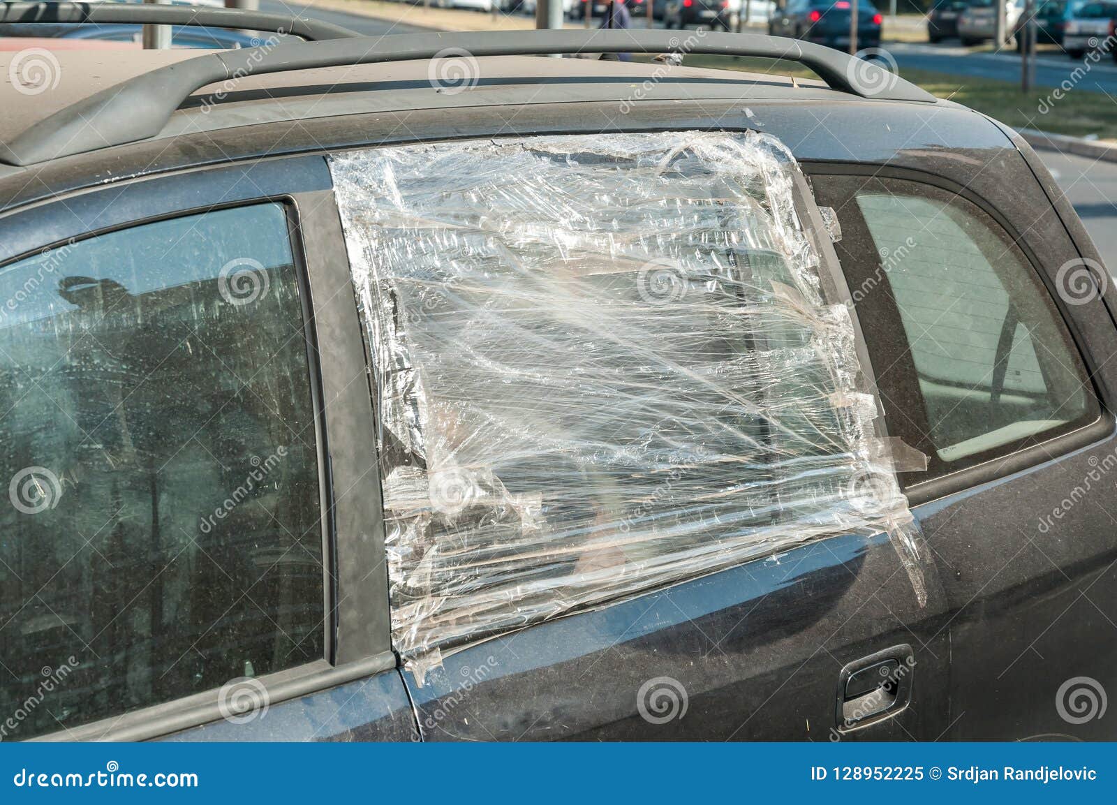 How to Cover a Broken Car Window from Rain
