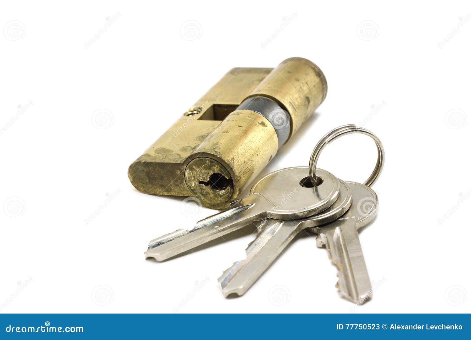 A Broken Door Lock with a Bunch of Keys Stock Image Image of bunch, broken 77750523