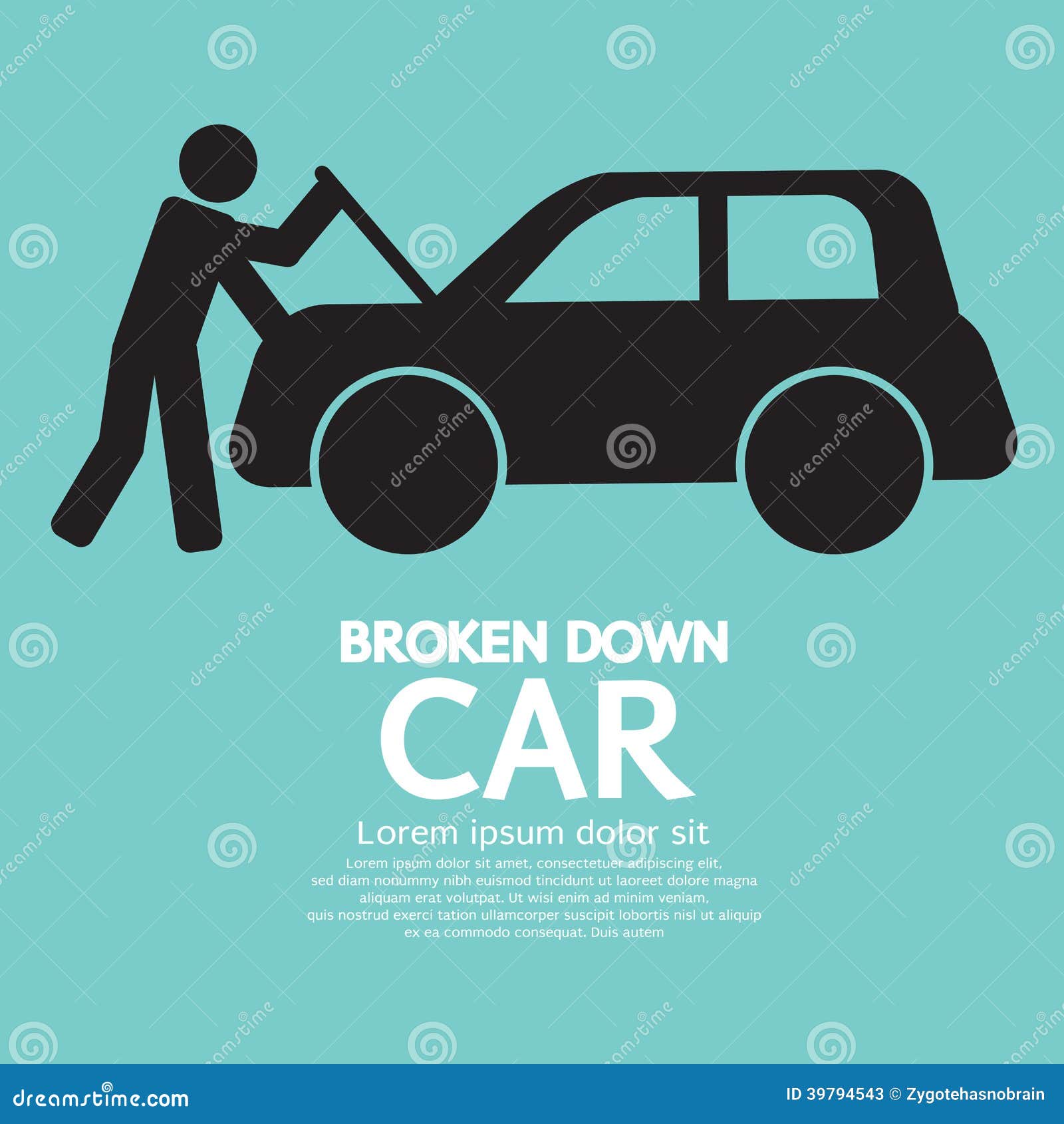 clipart broken down car - photo #31