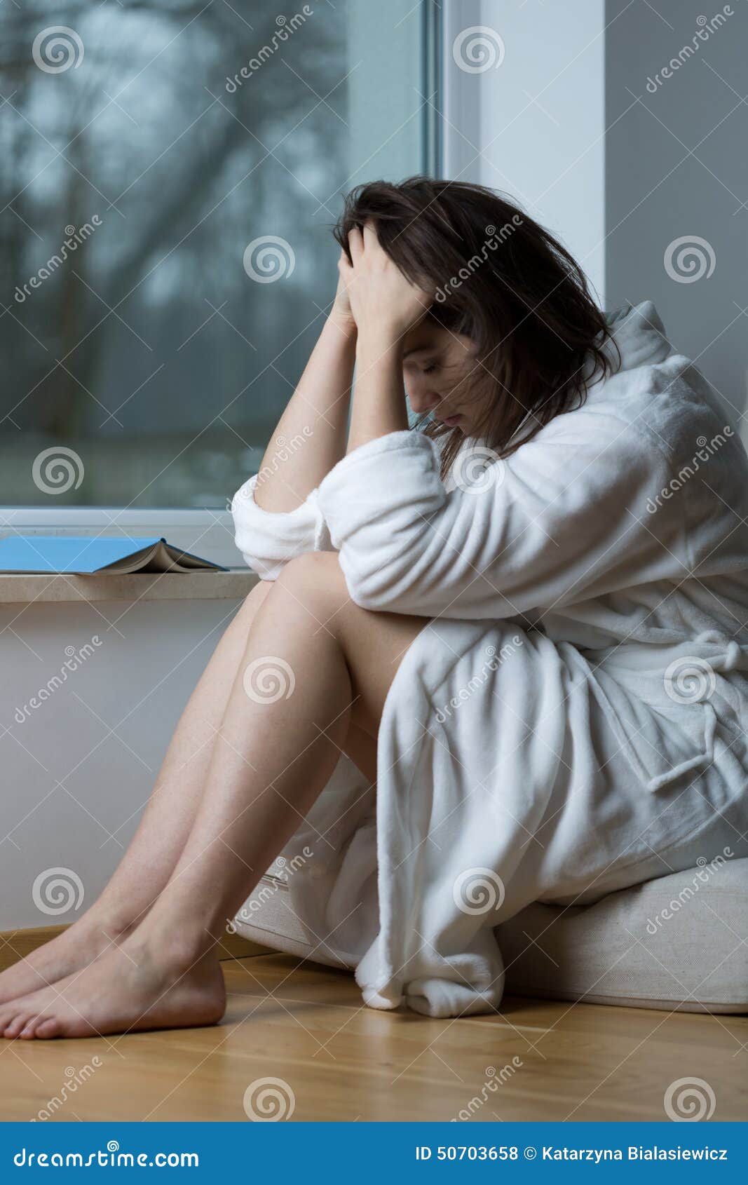 Broken down woman stock photo. Image of miserable, mental 50703658