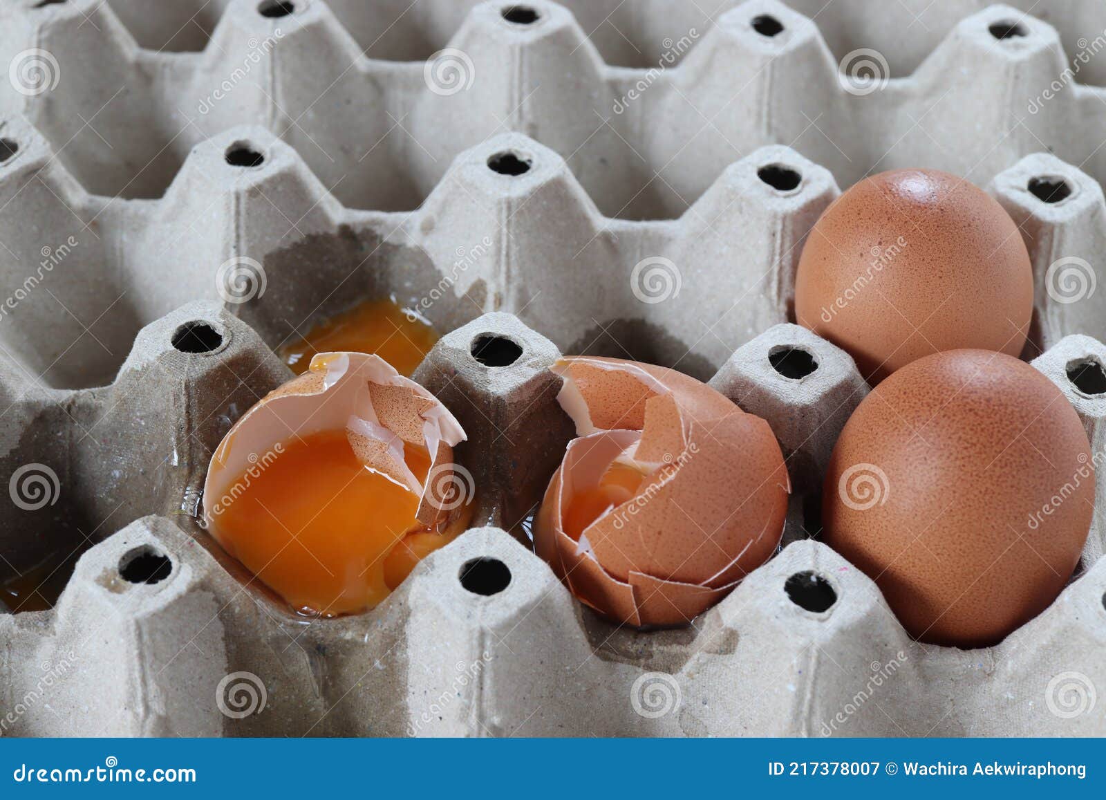 Eggs In Paper Tray RoyaltyFree Stock Photography 34961105