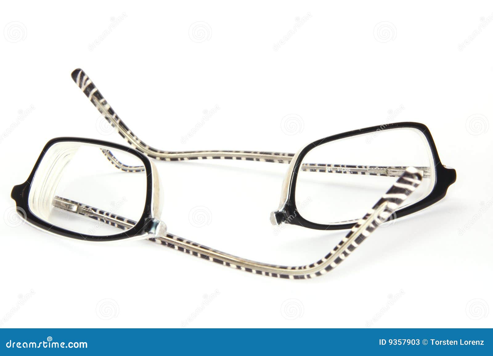 Broken eyeglasses stock image. Image of eyeglasses, destroyed 9357903