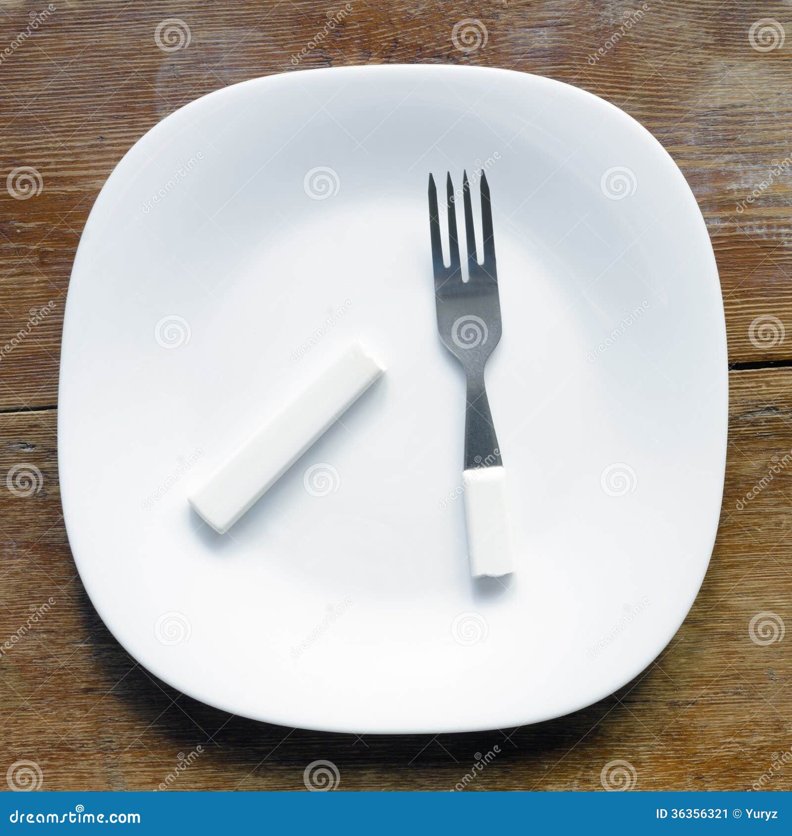 Broken fork stock image. Image of object, wooden, dish 36356321