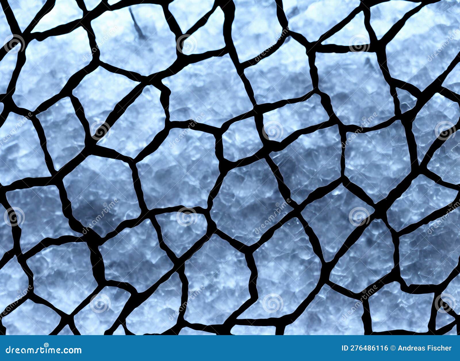 Broken Glass Mirror or Glass into Small Pieces. Selective, Soft Focus