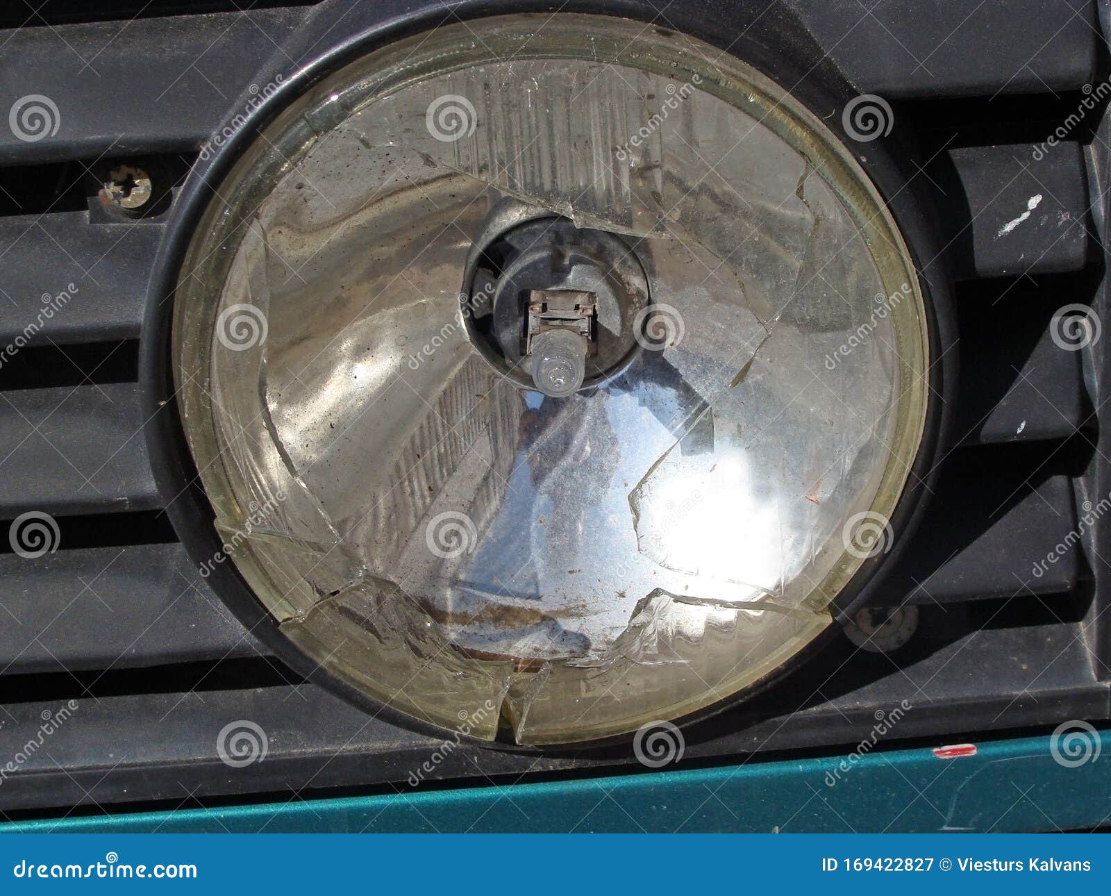 Broken light stock image. Image of dirty, electric, insurance 169422827