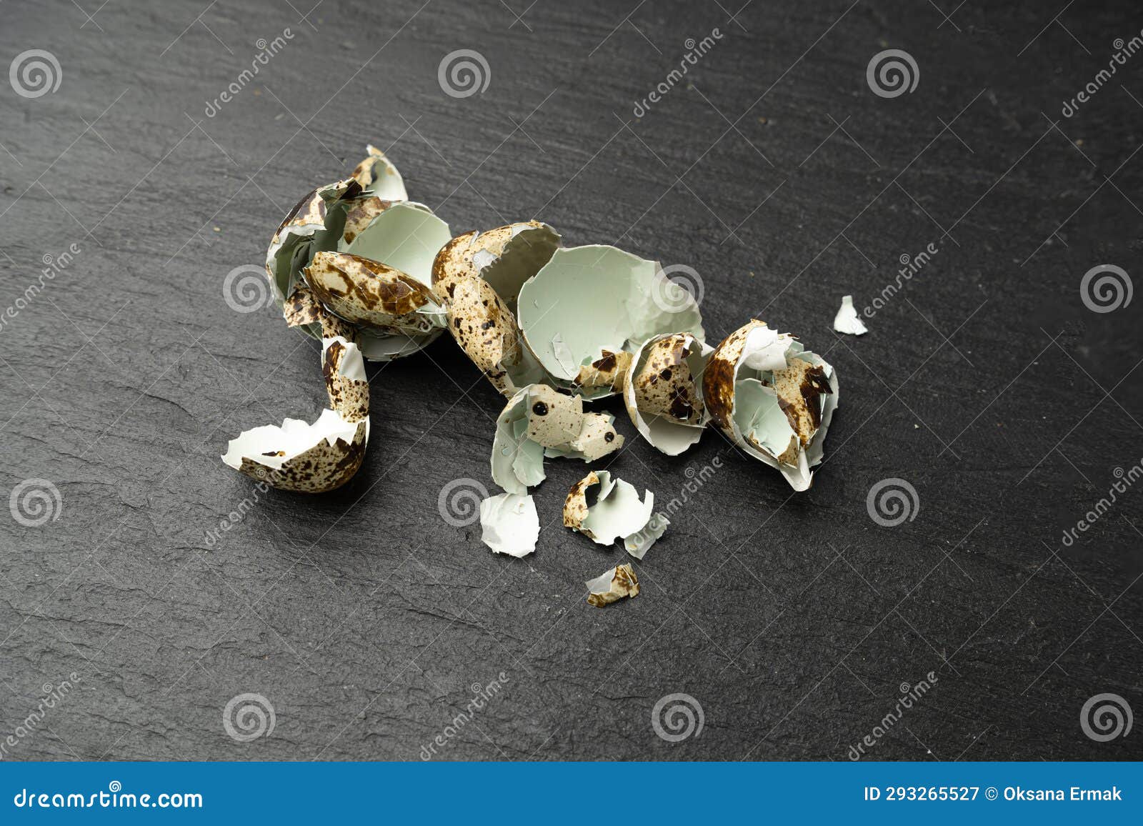 Broken Quail Egg Shell, Crushed Quail Eggshell, Calcium Supplement