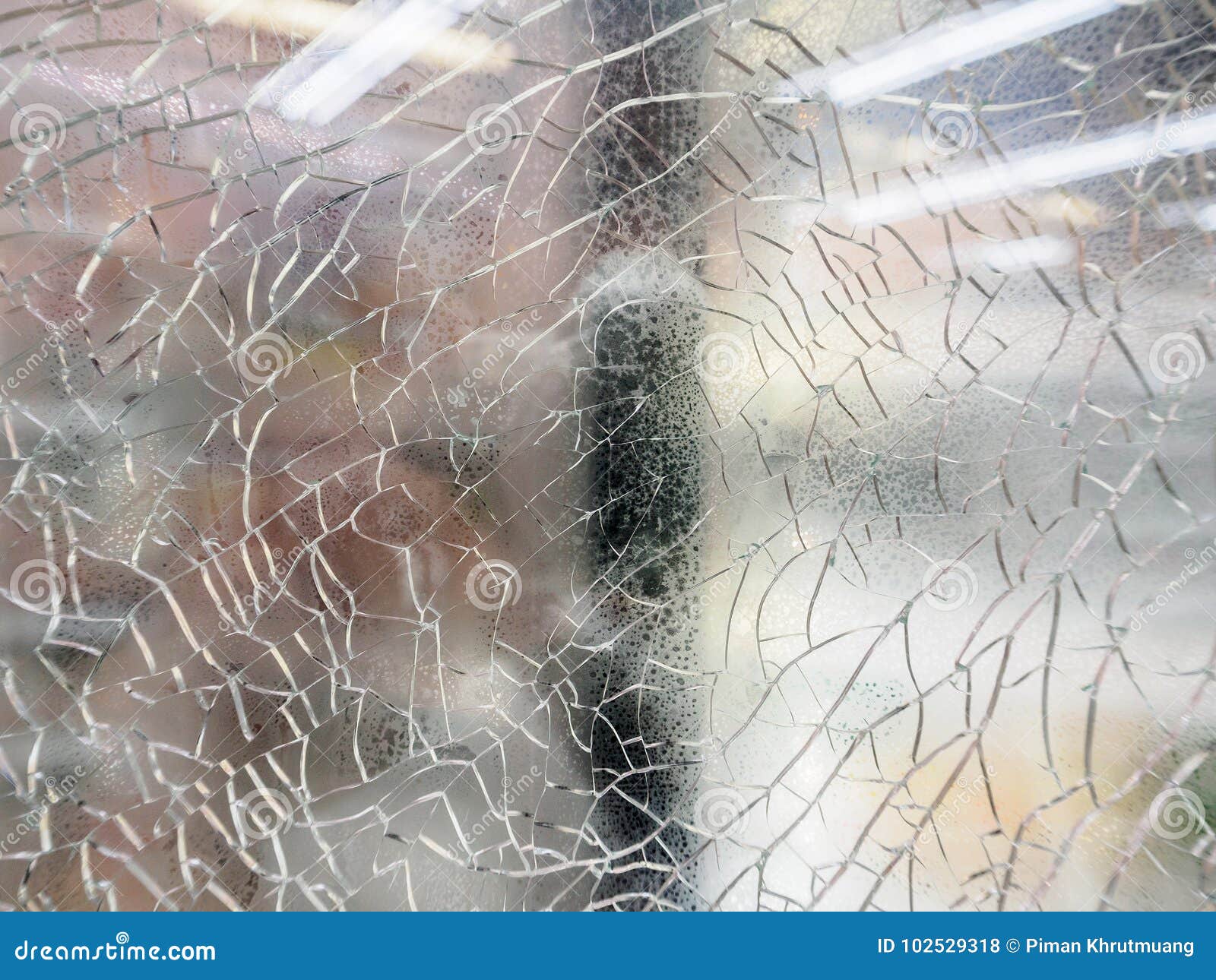 Broken refrigerator glass stock photo. Image of accident 102529318