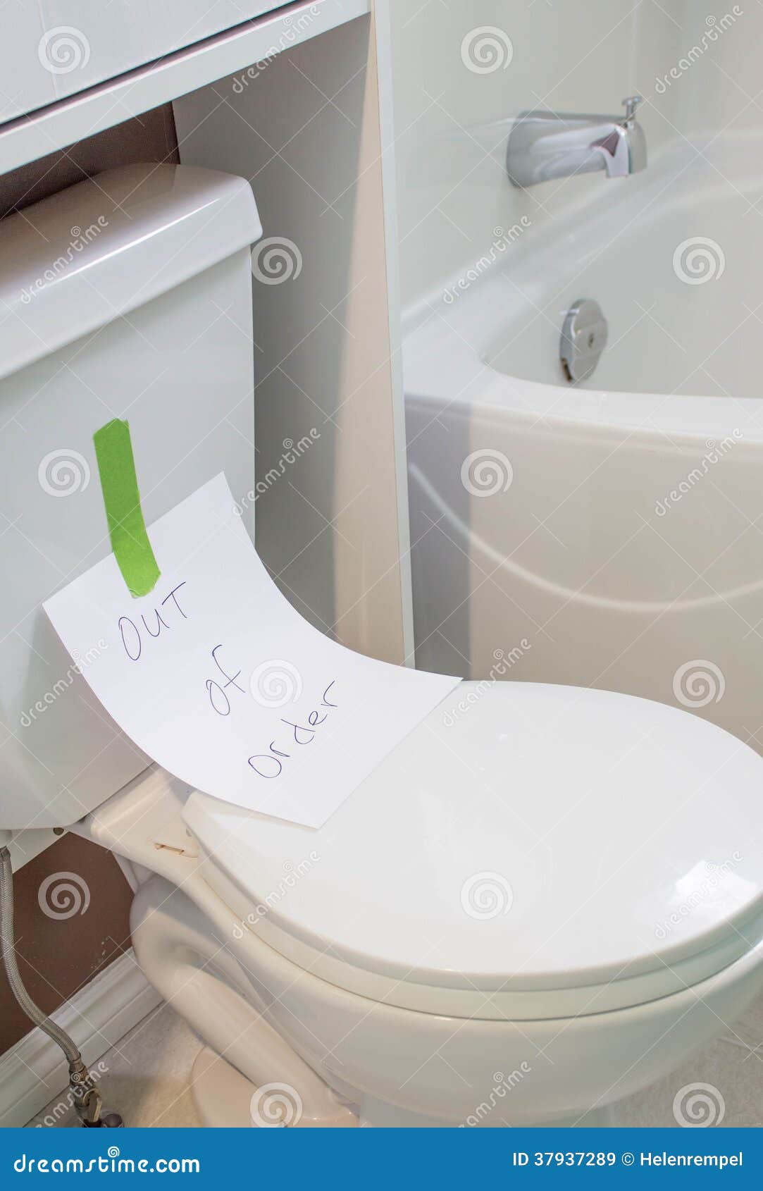 Broken Toilet Royalty-Free Stock Photo | CartoonDealer.com #37937289