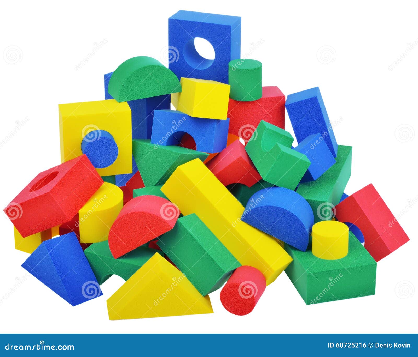 Broken Toy Cubes Crashed Tower Stock Photo Image of background, blue