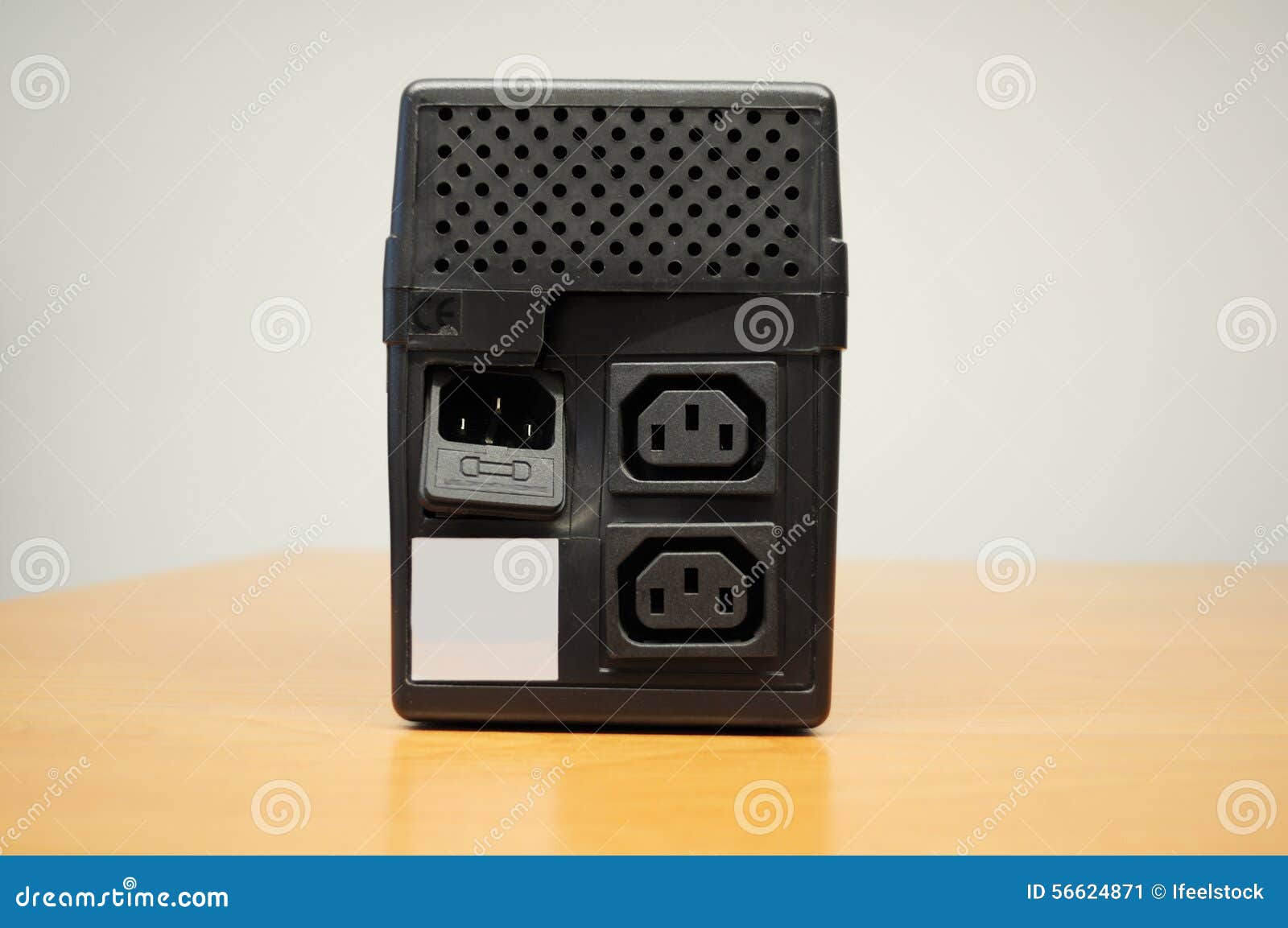 Broken Uninterruptible Power Supply (UPS) Stock Image Image of