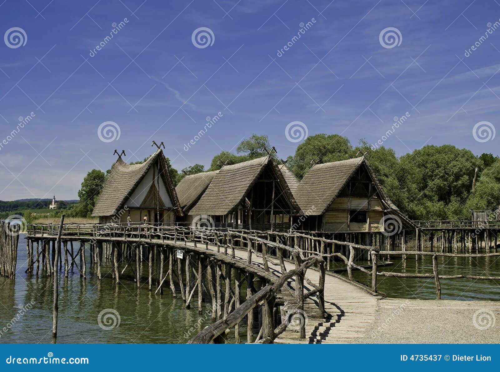 Bronze Age Dwelling stock image. Image of germany, dwelling 4735437