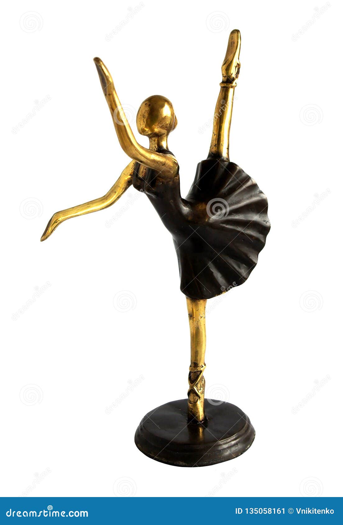Barry Skeptisk Fremmedgøre Bronze ballerina dancer stock image. Image of bronze - 135058161