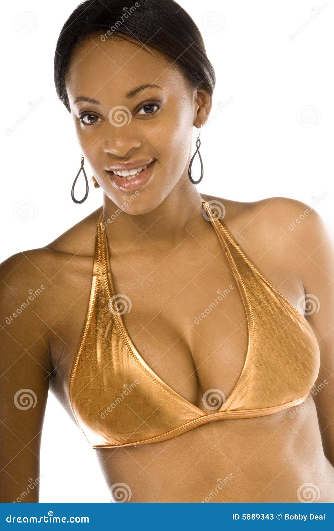 Bronze Bikini Close Up Stock Photos Image 5889343