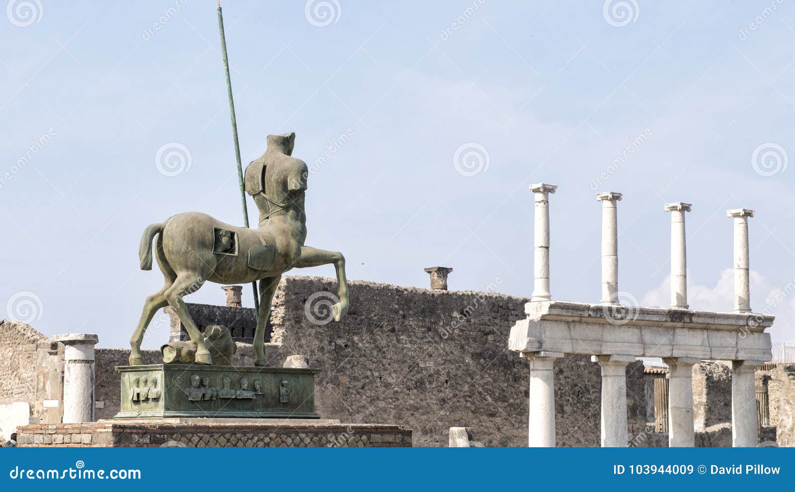 Bronze Centaur Sculpture By Late Polish Artist Igor Mitoraj Part Of A 30 Statue Exhibit In Scavi Di Pompei Editorial Stock Image Image Of Remains Returned