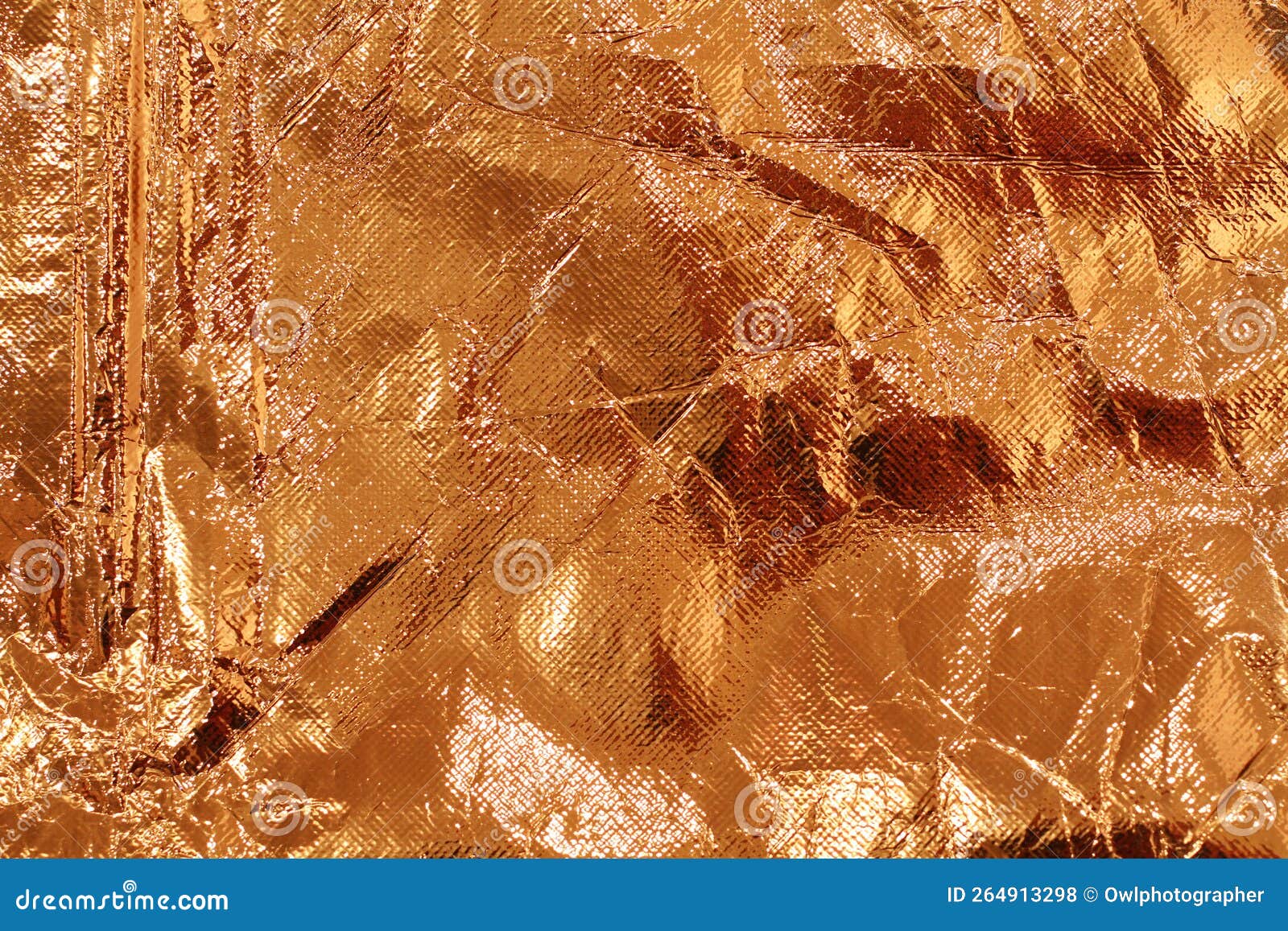 Bronze Color Foil Texture Attached with Fabric Stock Photo Image of