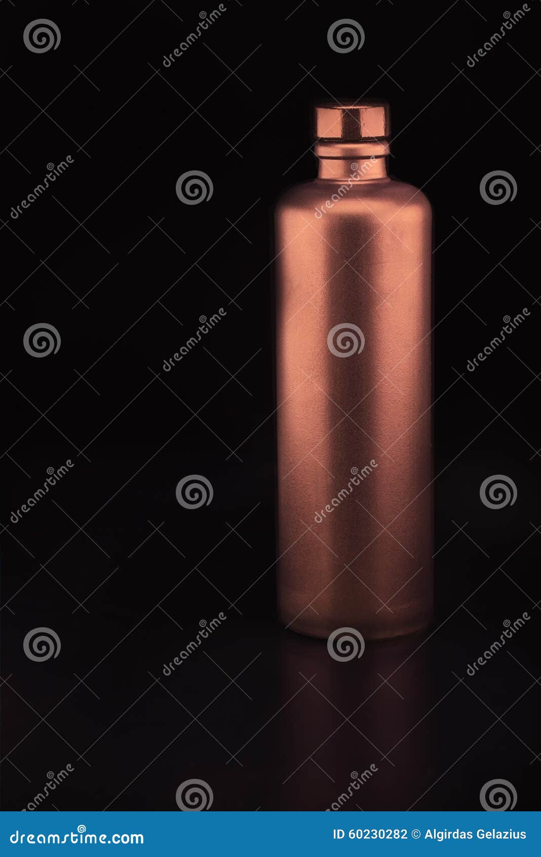 Bronze Colored Ceramic Bottle Stock Photo Image of beverage, clefts
