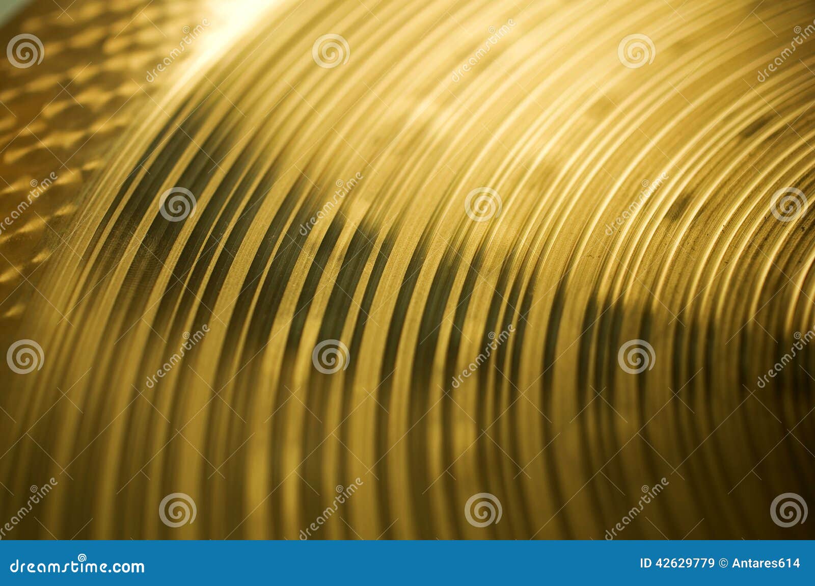 bronze cymbal texture