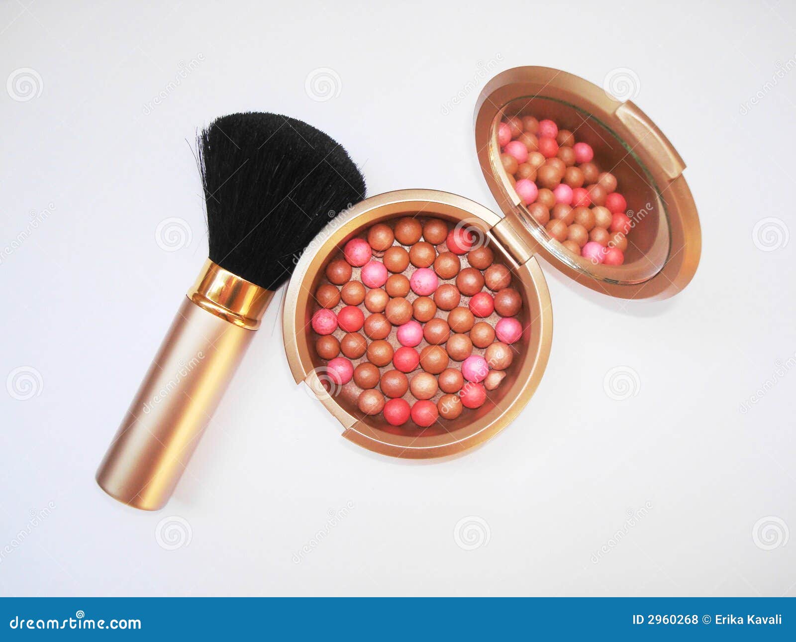 Bronze pearl stock photo. Image of cosmetics, skin, girl 2960268